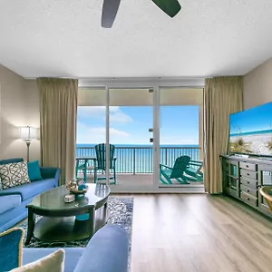 Aparthotel Stunning Ocean & Sunset Views, Direct Access With 2 King Bedrooms At Panama Beach, Fl
